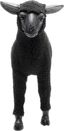 Kare - Deco Figurine Happy Sheep Wool Black 3