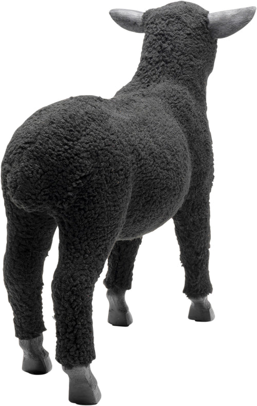 Kare - Deco Figurine Happy Sheep Wool Black 3