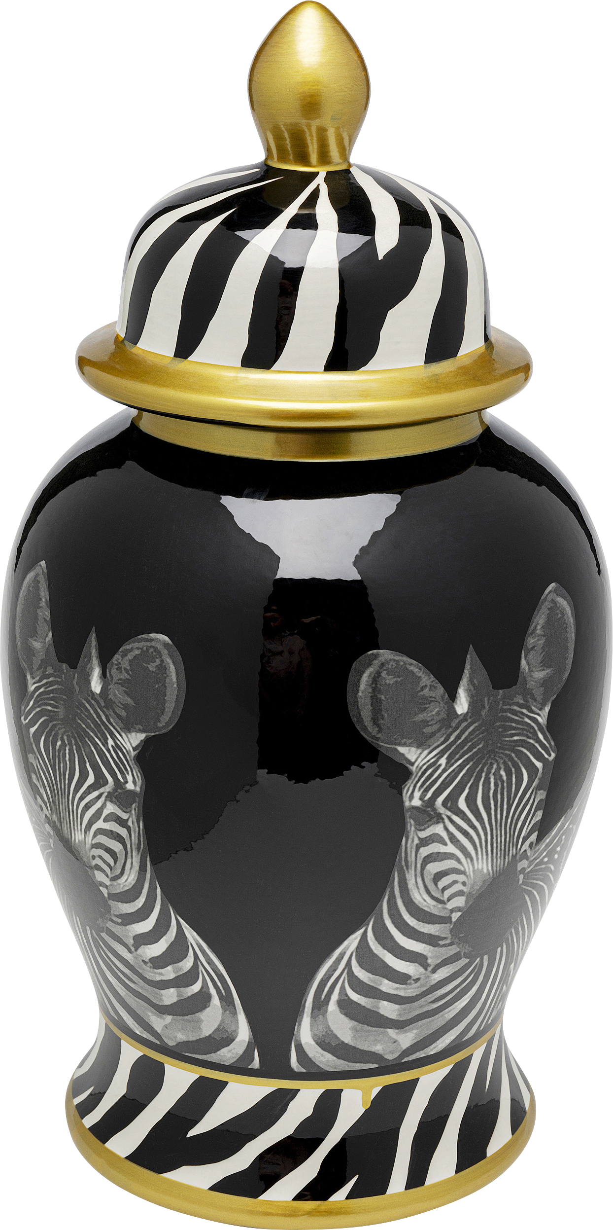 Kare - Vase Zebra Face 46cm