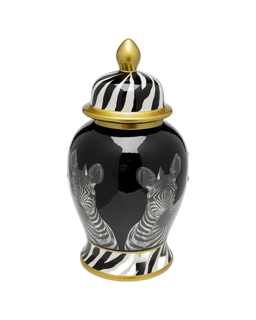 Kare - Vase Zebra Face 46cm