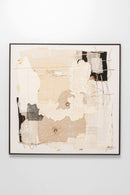 Kare - Framed Picture Arty Collage 120x120cm