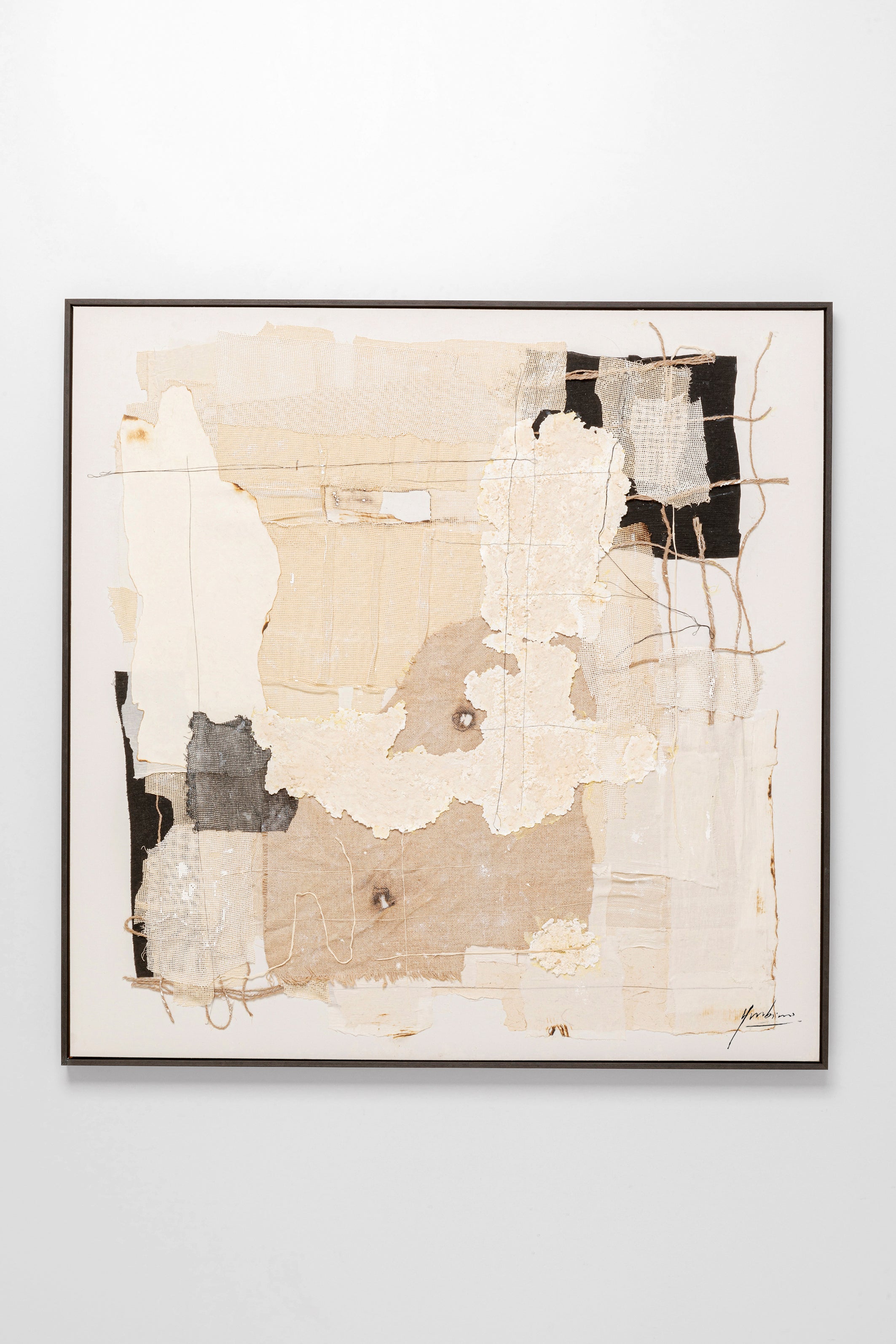 Kare - Framed Picture Arty Collage 120x120cm