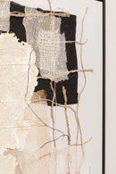 Kare - Framed Picture Arty Collage 120x120cm