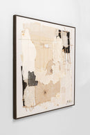 Kare - Framed Picture Arty Collage 120x120cm