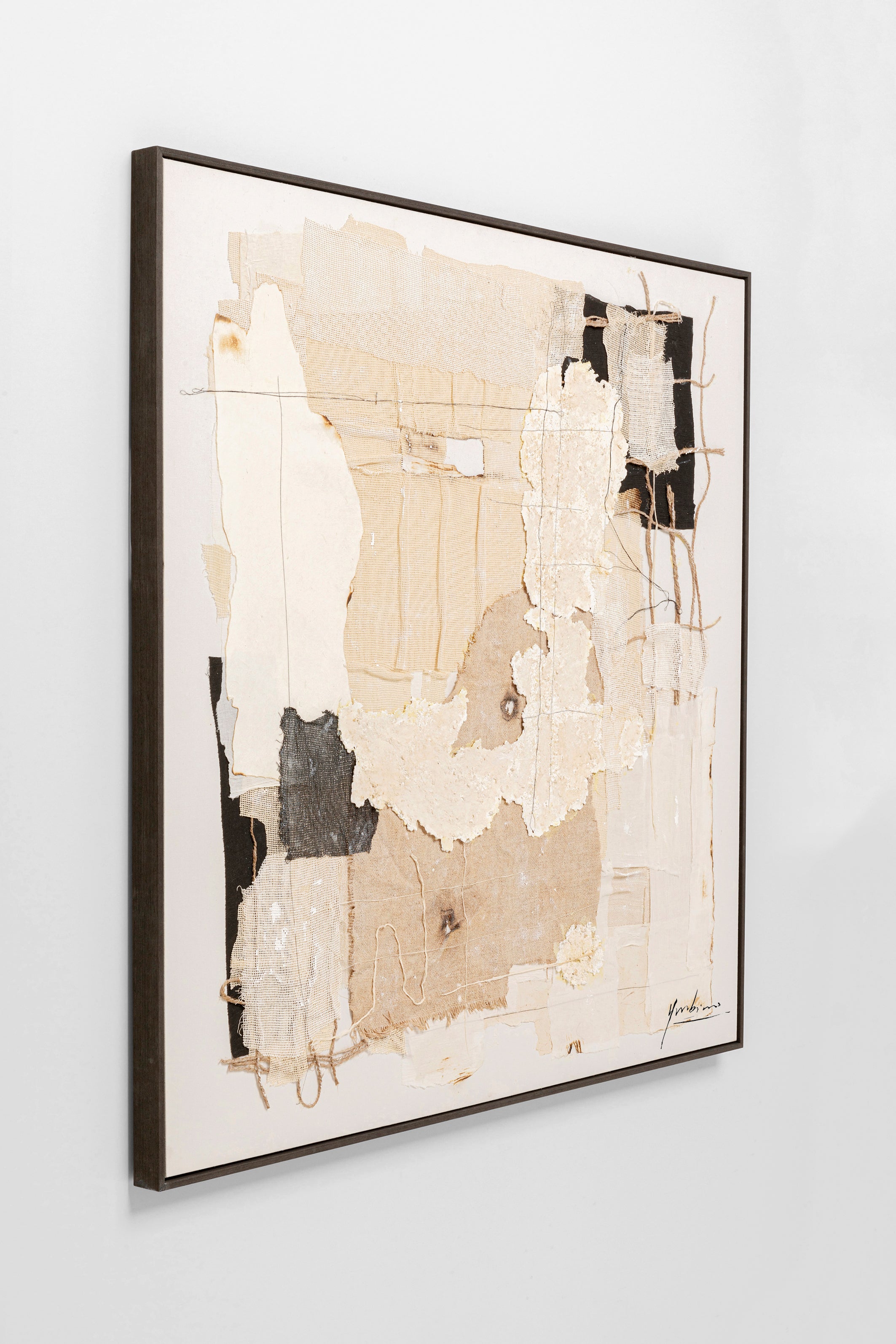 Kare - Framed Picture Arty Collage 120x120cm