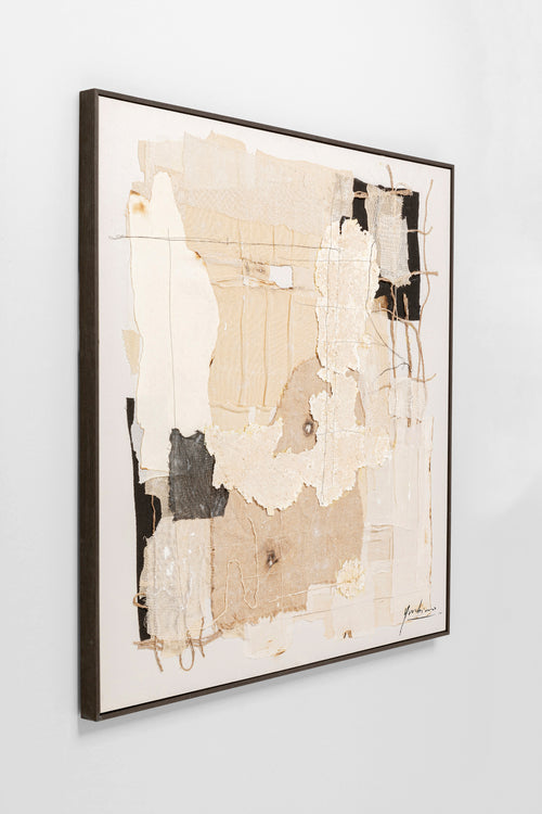 Kare - Framed Picture Arty Collage 120x120cm