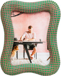 Kare - Picture Frame Wavy Green 13x18cm