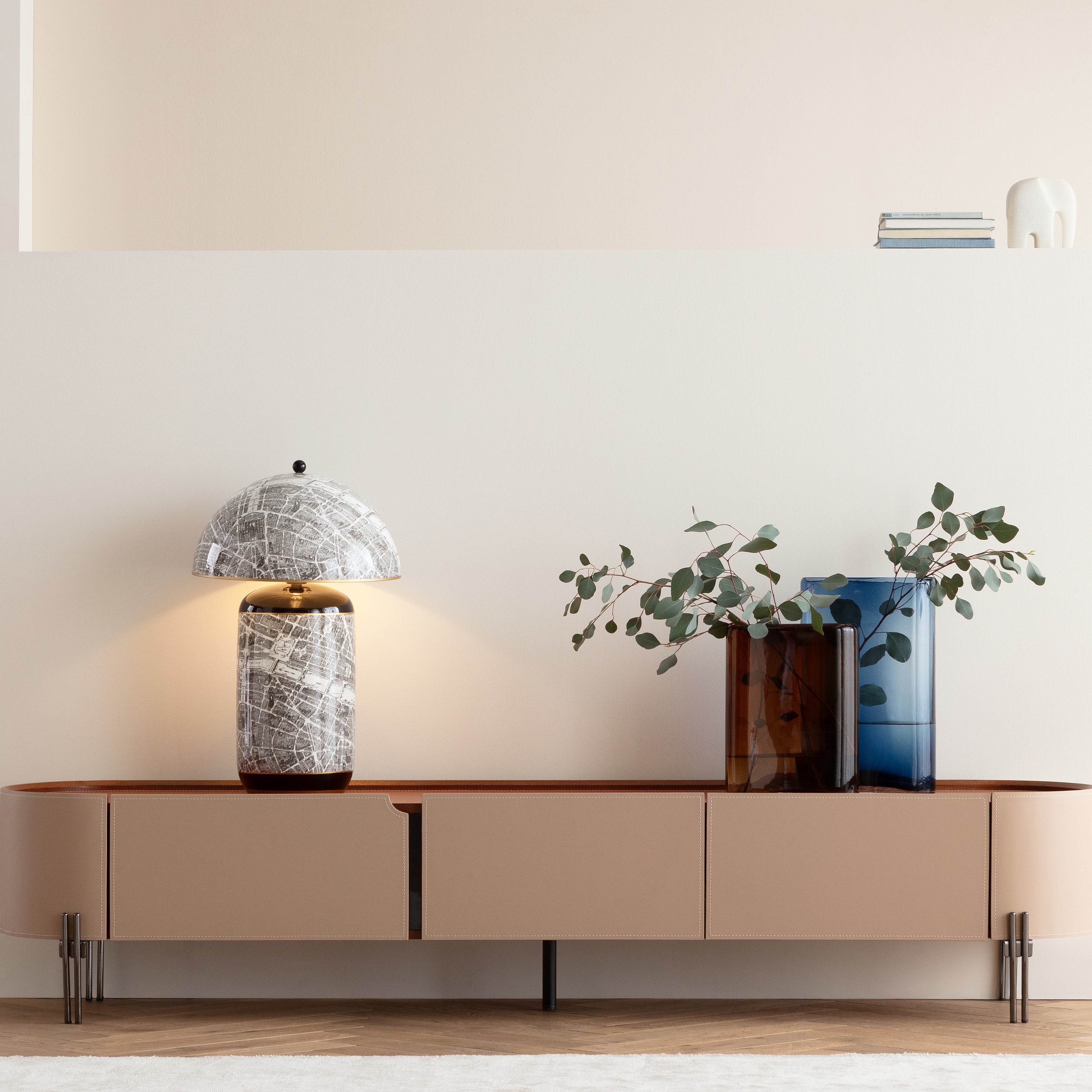 Kare - Vase Grazioso Blue 40cm