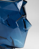 Kare - Vase Prisma Face Blue 30cm
