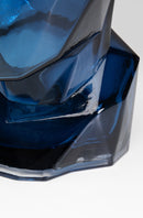 Kare - Vase Prisma Face Blue 30cm