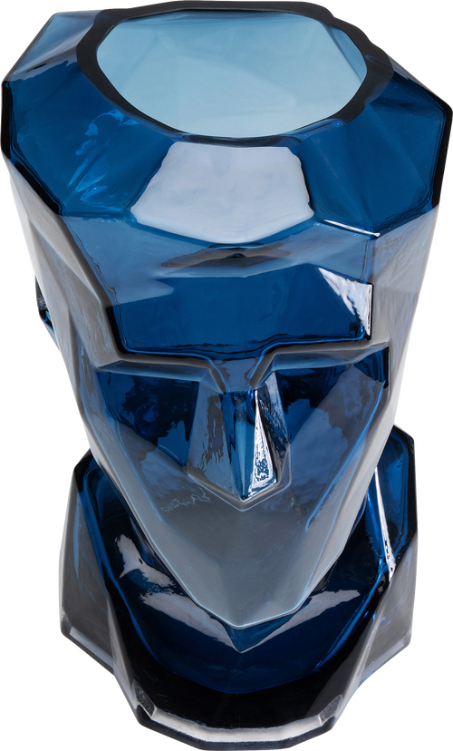 Kare - Vase Prisma Face Blue 30cm