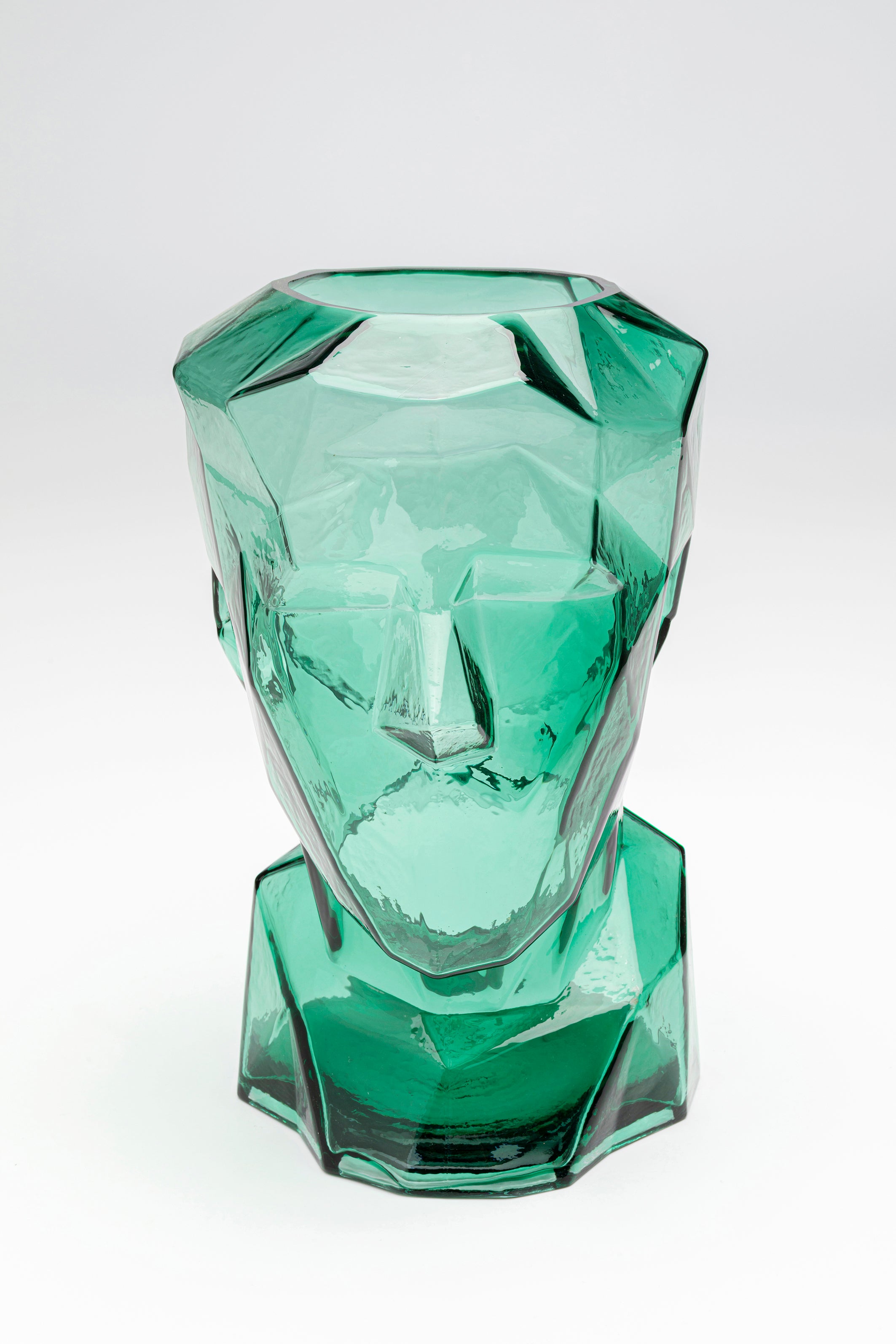 Kare - Vase Prisma Face Green 30cm