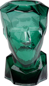 Kare - Vase Prisma Face Green 30cm