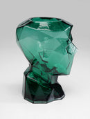 Kare - Vase Prisma Face Green 30cm