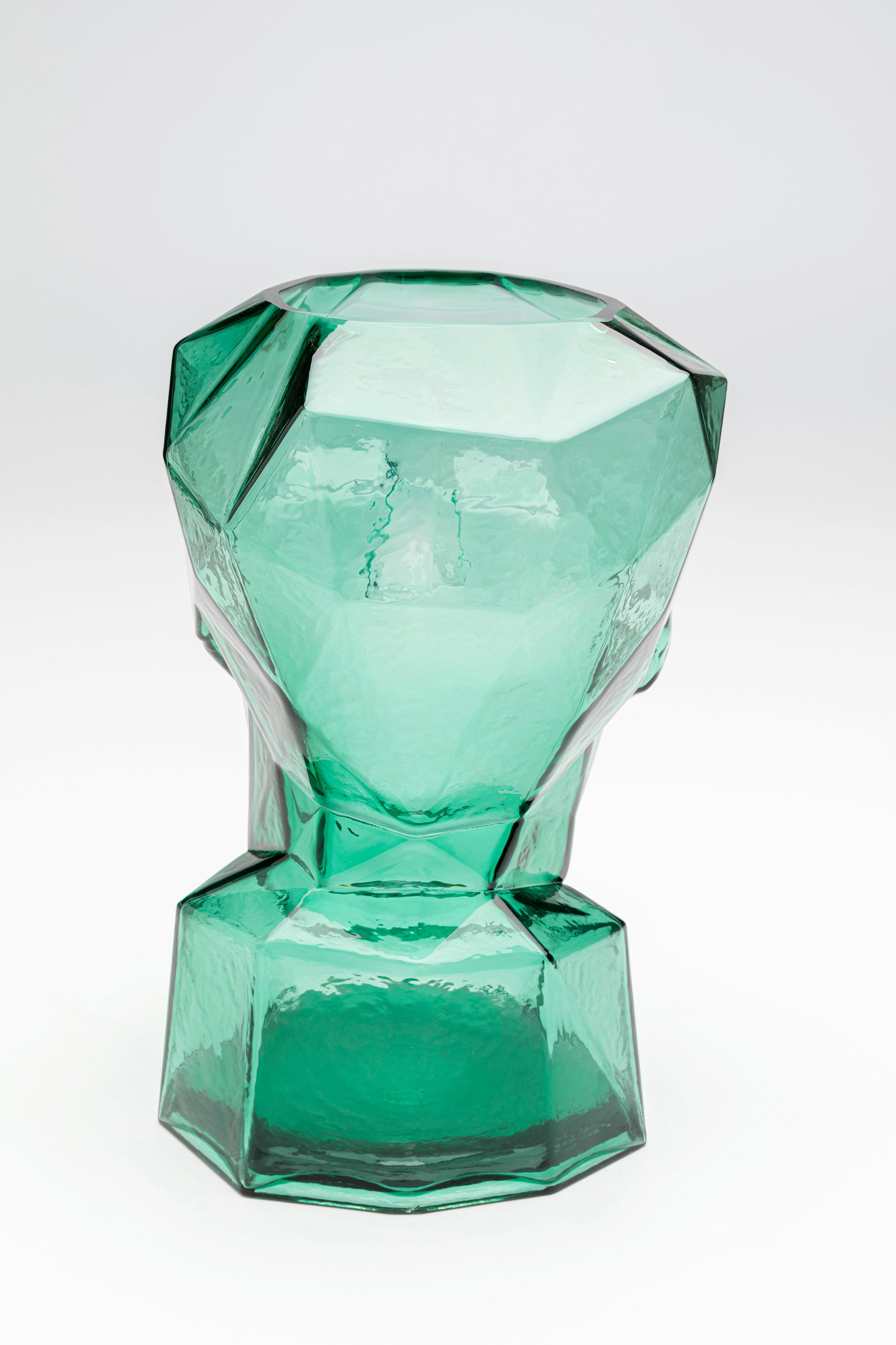Kare - Vase Prisma Face Green 30cm