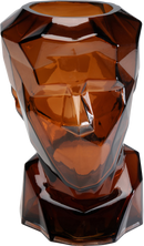 Kare - Vase Prisma Face Brown 30cm