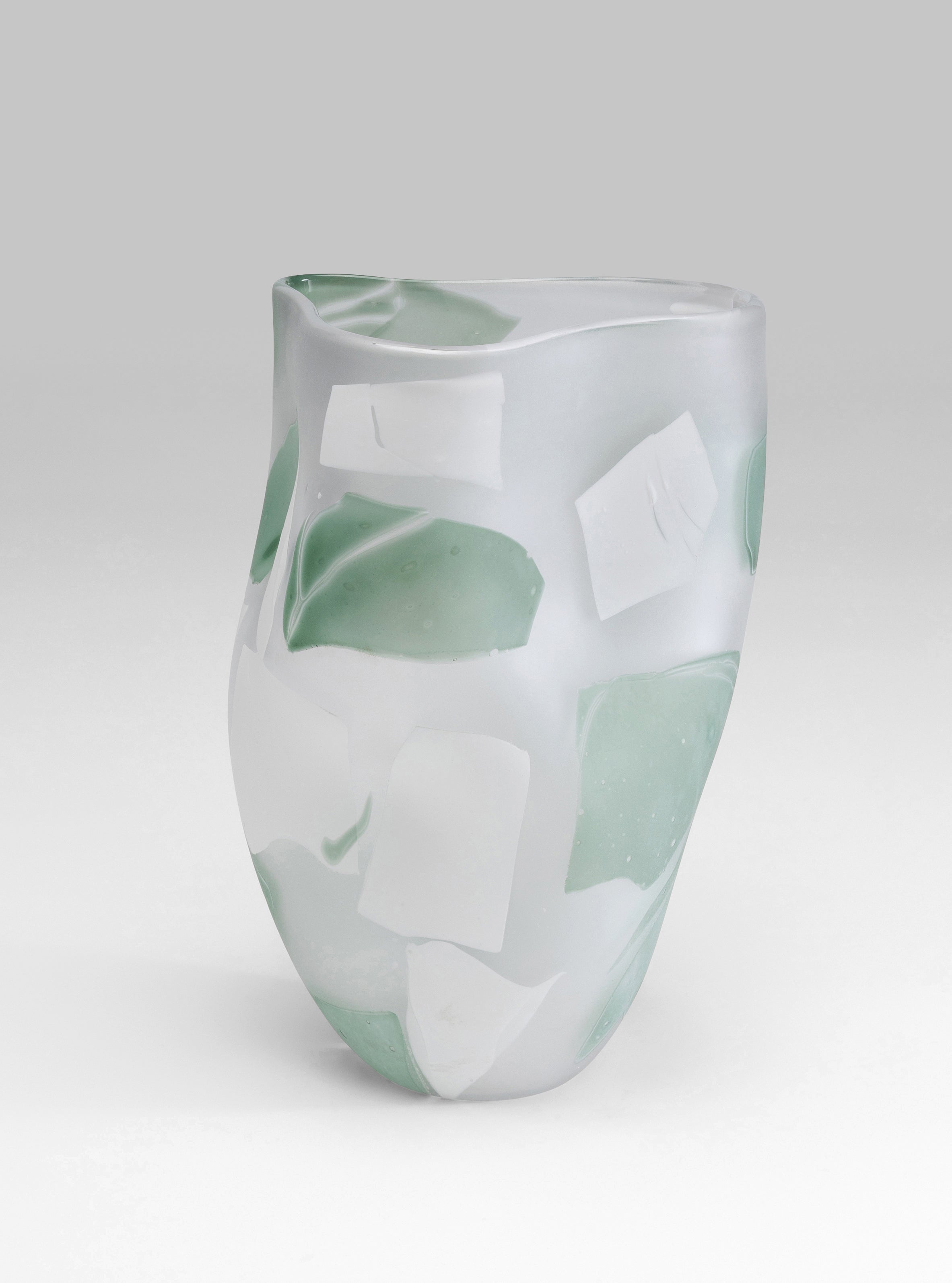 Kare - Vase Galicia Green 28cm