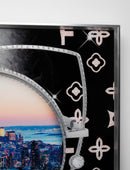 Kare - Framed Picture NY View 120x120cm