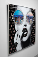 Kare - Framed Picture NY View 120x120cm