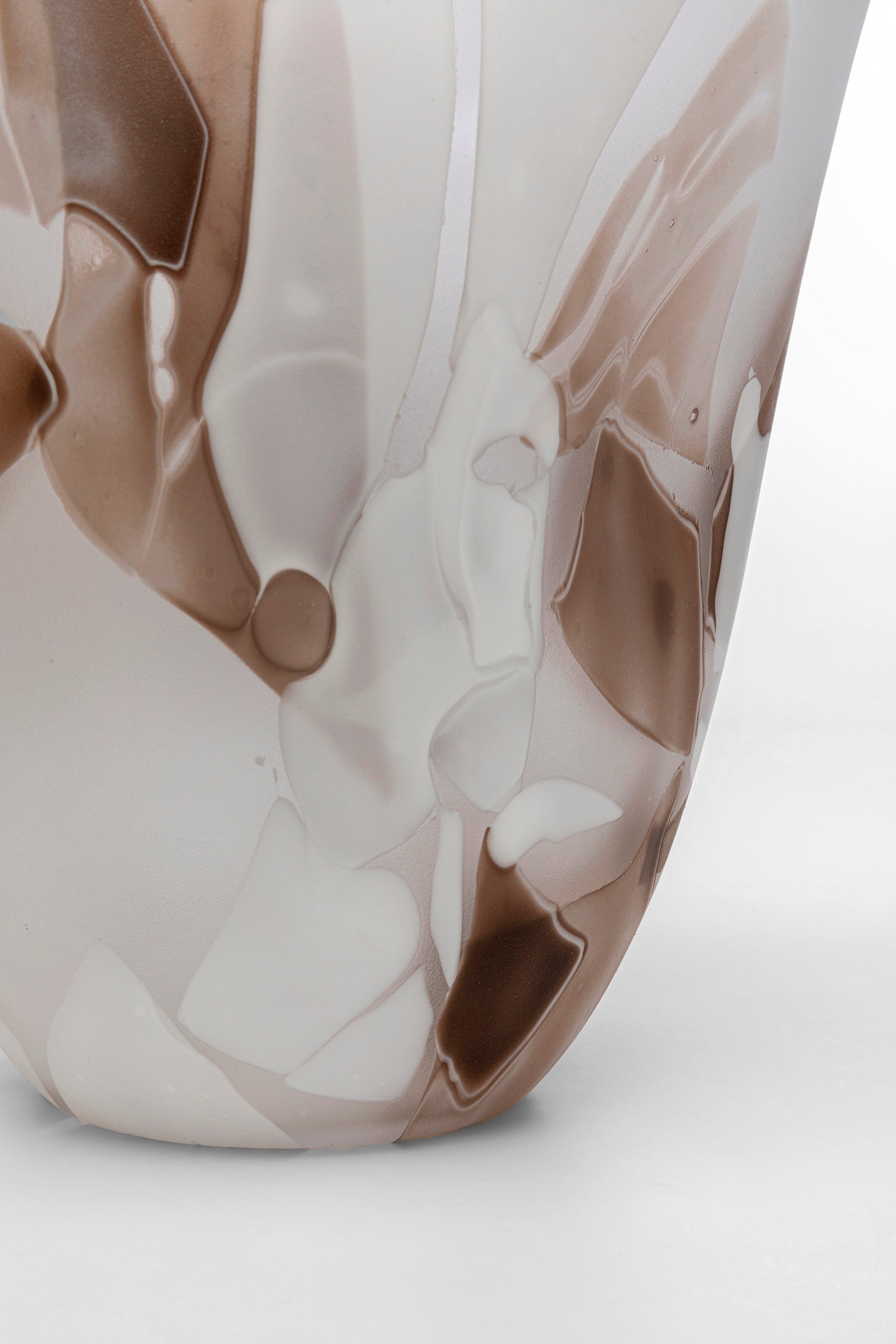 Kare - Vase Galicia Brown 28cm