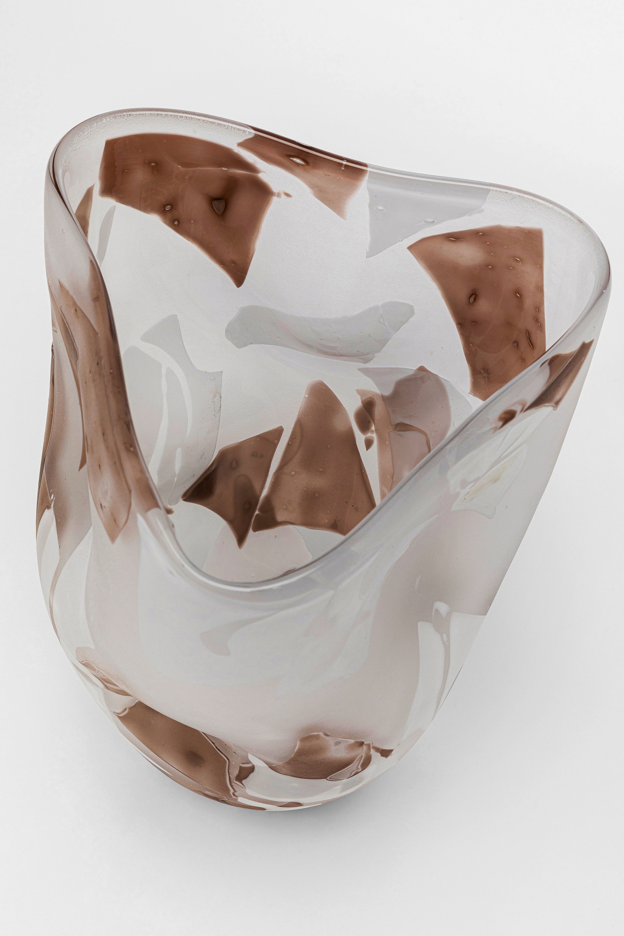 Kare - Vase Galicia Brown 28cm