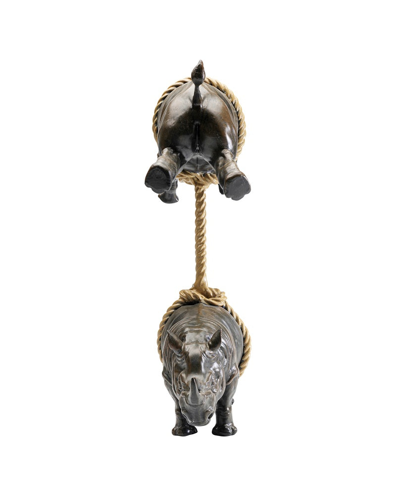 Kare - Deco Figurine Artistic Rhino 46cm