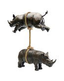 Kare - Deco Figurine Artistic Rhino 46cm