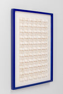 Kare - Framed Picture Origami White 74x104cm