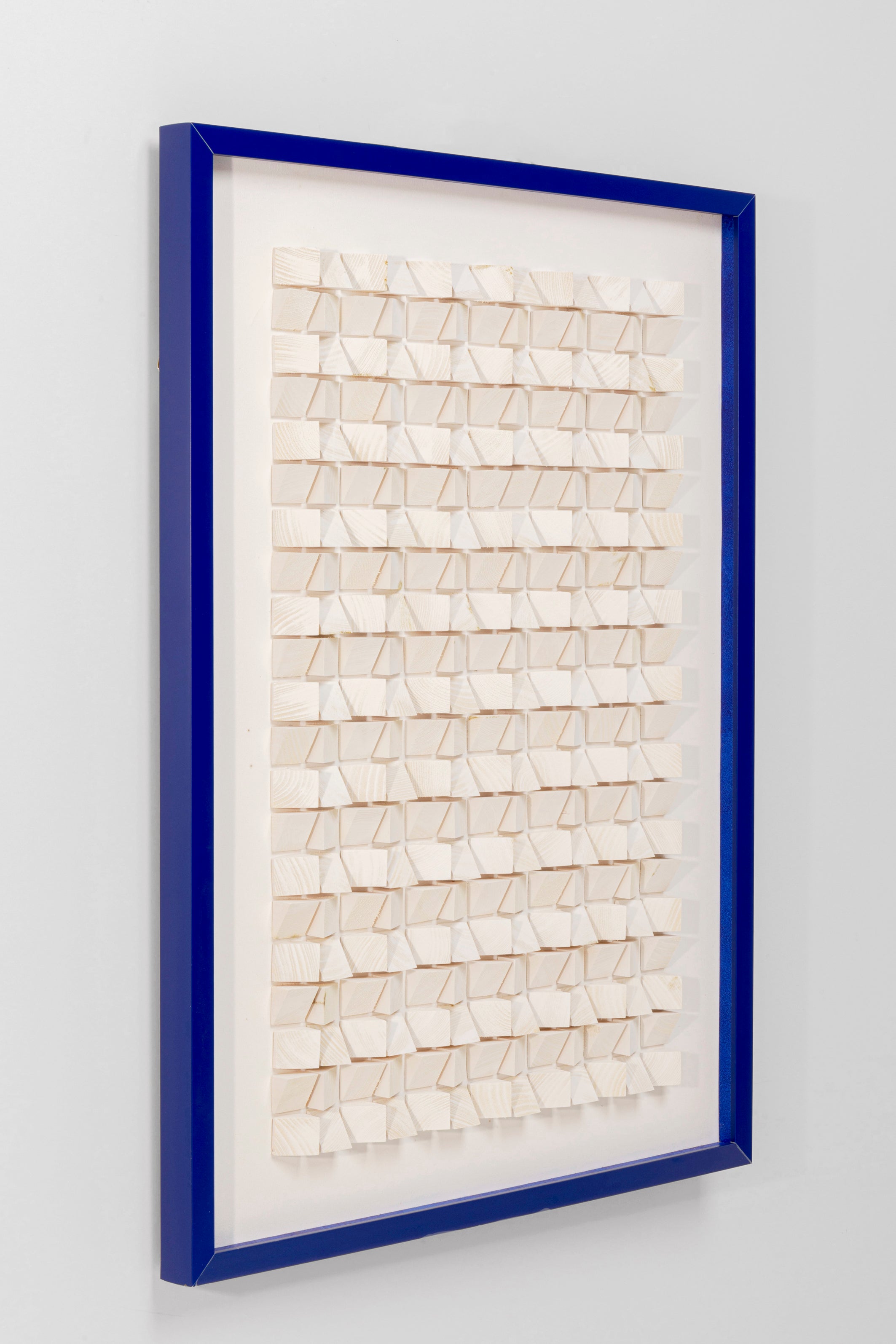 Kare - Framed Picture Origami White 74x104cm