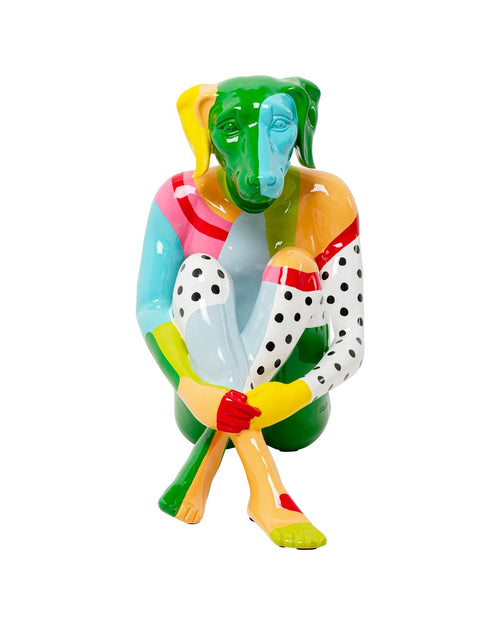 Kare - Deco Figurine Dog Marc Colore 80cm