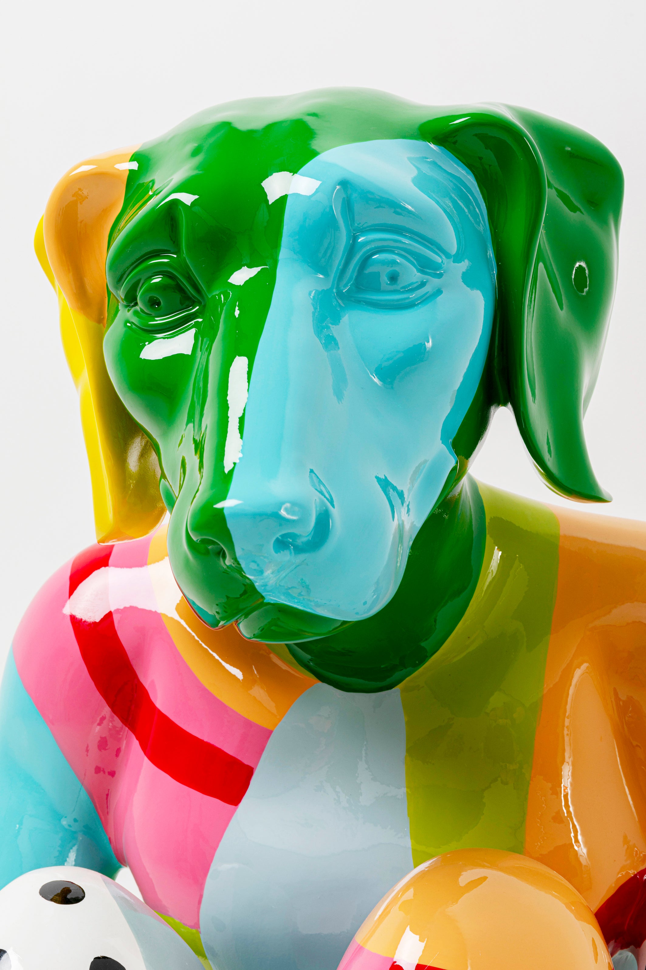 Kare - Deco Figurine Dog Marc Colore 80cm