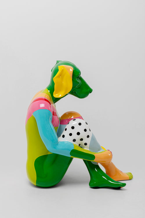 Kare - Deco Figurine Dog Marc Colore 80cm