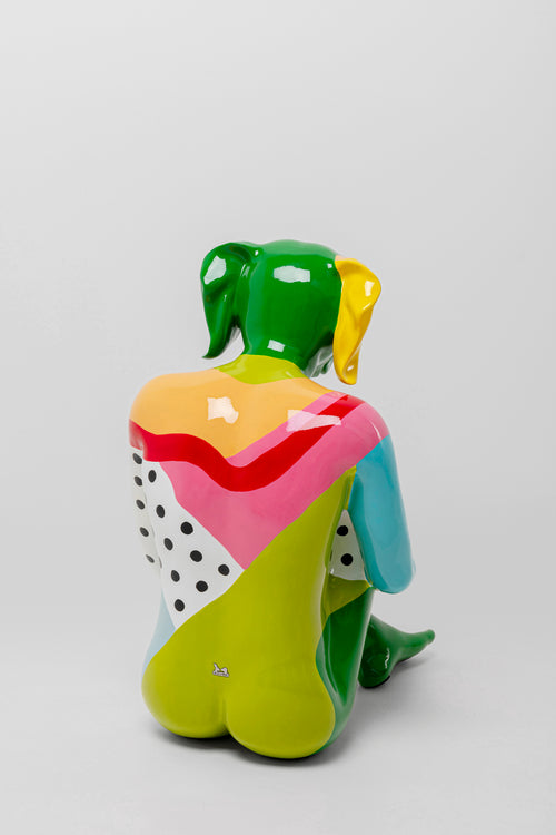 Kare - Deco Figurine Dog Marc Colore 80cm