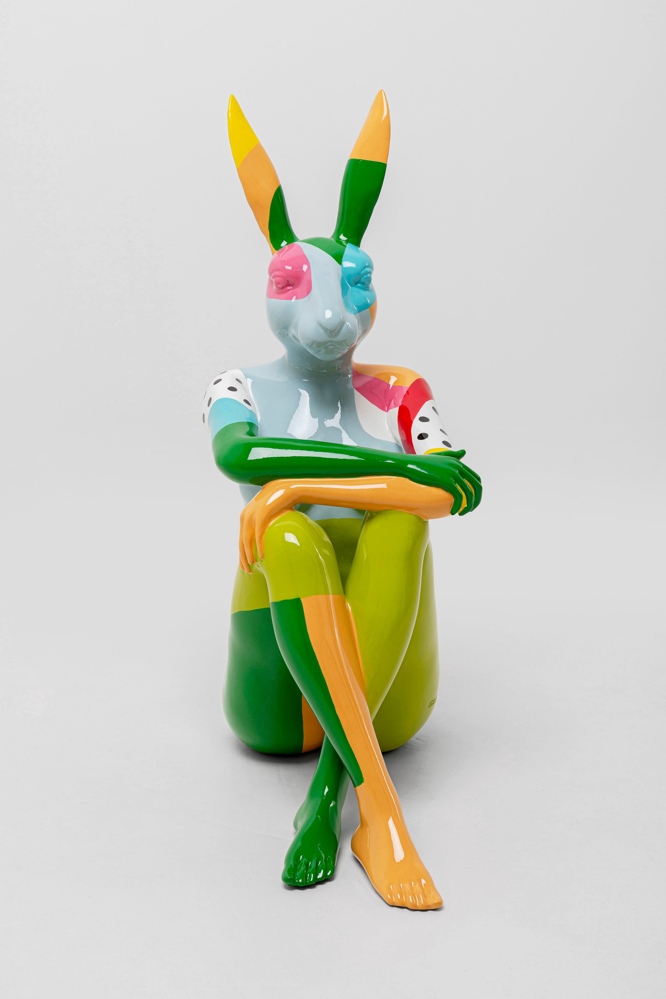 Kare - Deco Figurine Rabbit Gillie Colore 80cm