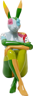 Kare - Deco Figurine Rabbit Gillie Colore 80cm