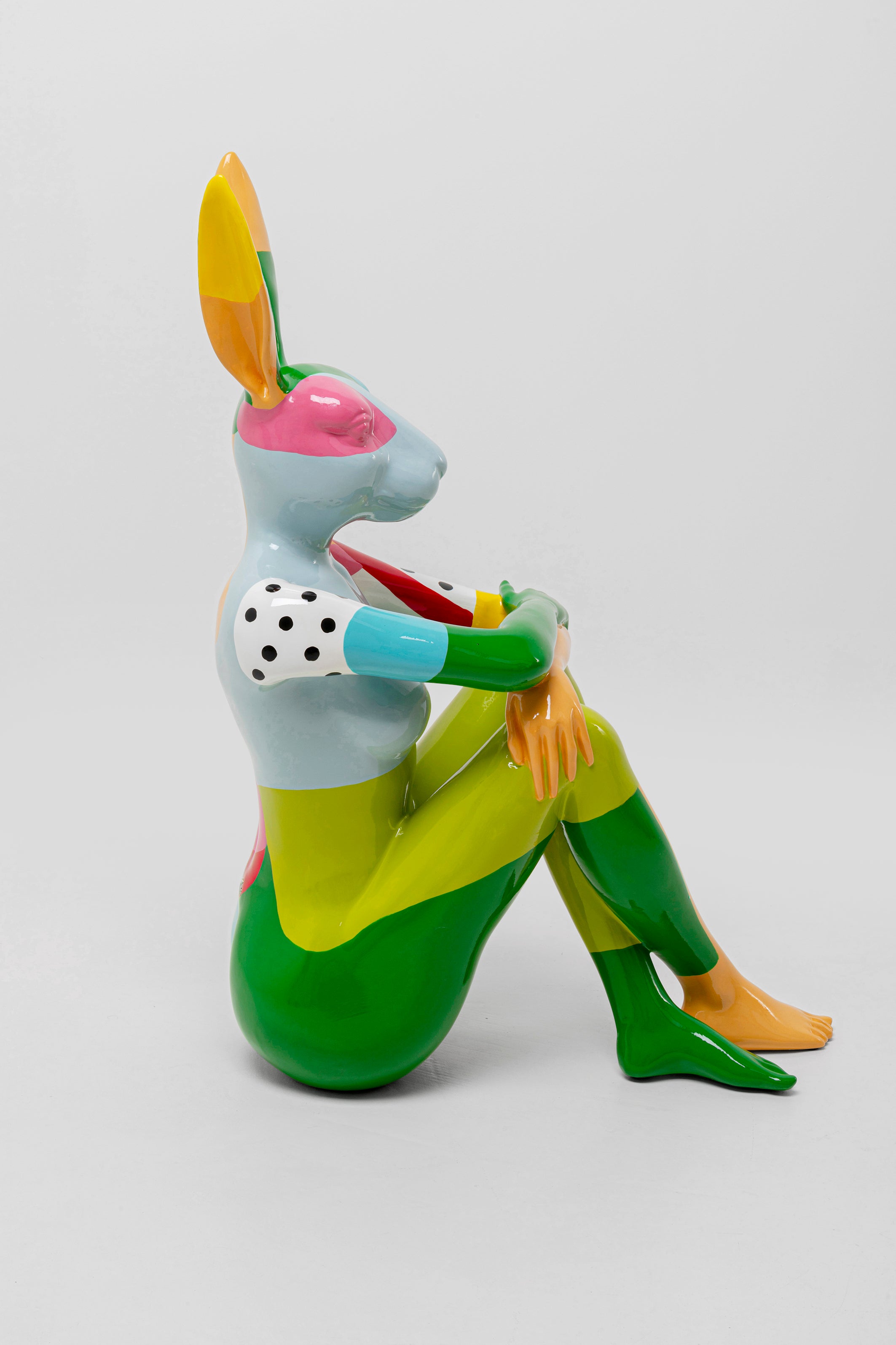 Kare - Deco Figurine Rabbit Gillie Colore 80cm