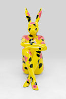 Kare - Deco Figurine Rabbit Gillie Yellow 80cm