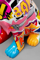 Kare - Deco Figurine Graffiti Dog 152cm