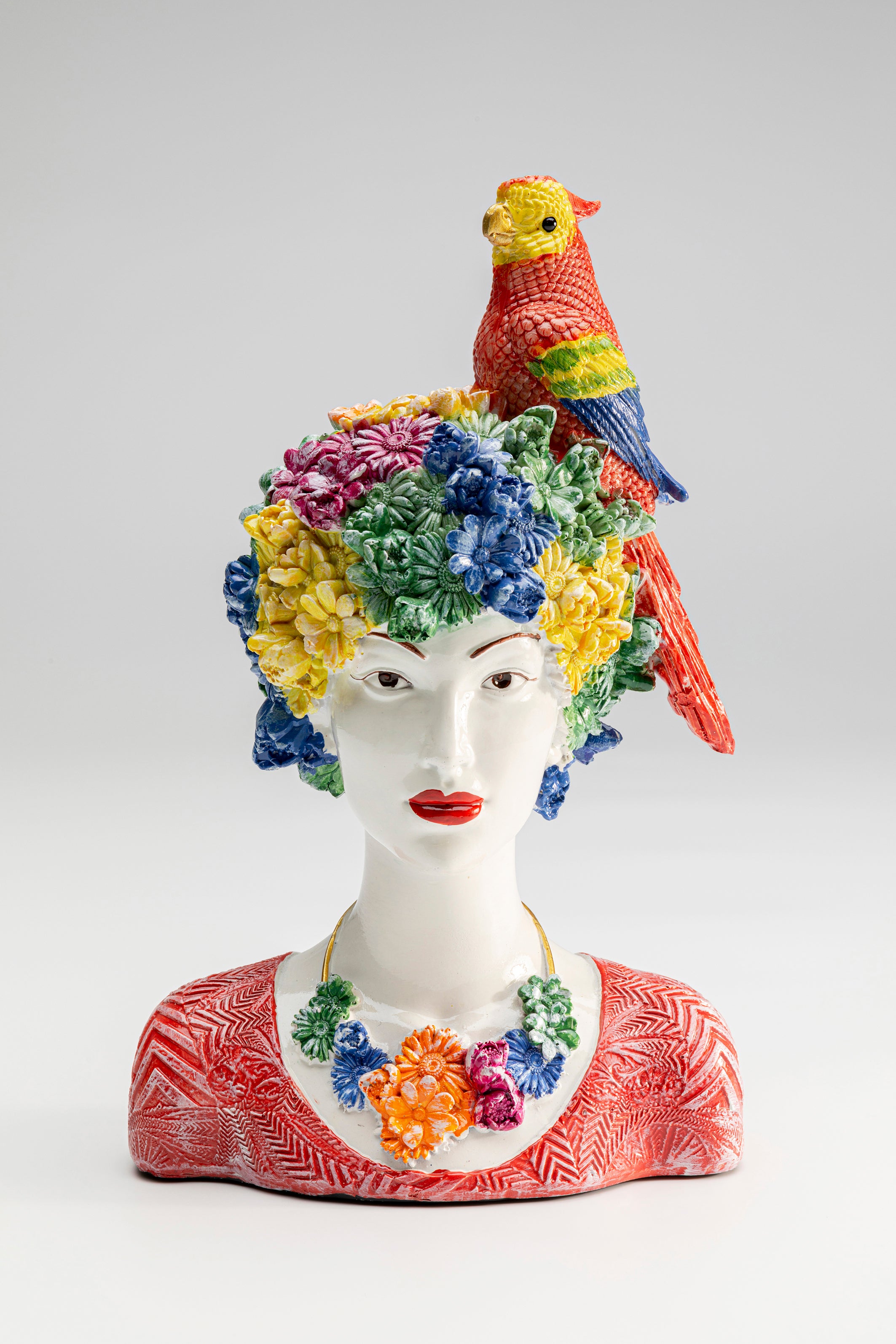Kare - Deco Figurine Flower Girl 50cm