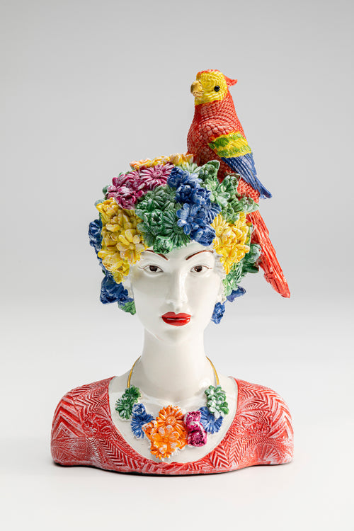 Kare - Deco Figurine Flower Girl 50cm