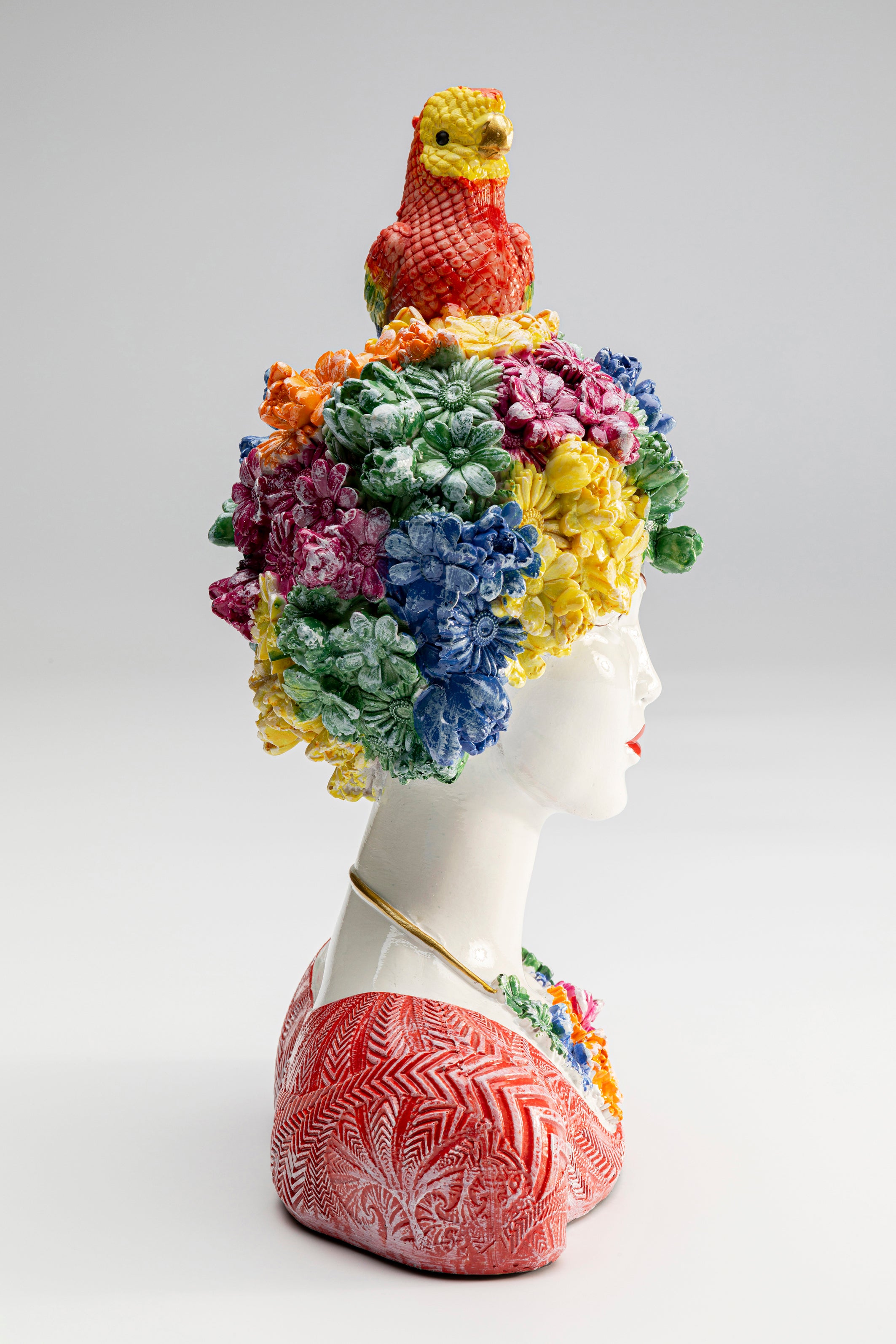 Kare - Deco Figurine Flower Girl 50cm