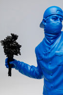 Kare - Deco Figurine Street Art Bouquet Blue 67cm
