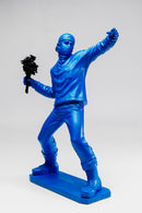Kare - Deco Figurine Street Art Bouquet Blue 67cm