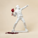 Kare - Deco Figurine Street Art Bouquet White 67cm