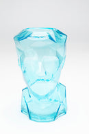 Kare - Vase Prisma Face Light Blue 30cm