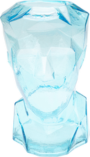 Kare - Vase Prisma Face Light Blue 30cm
