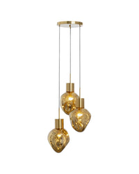 Kare - Pendant Lamp Supernova Amber Tre Ø45cm