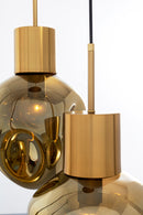 Kare - Pendant Lamp Supernova Amber Tre Ø45cm