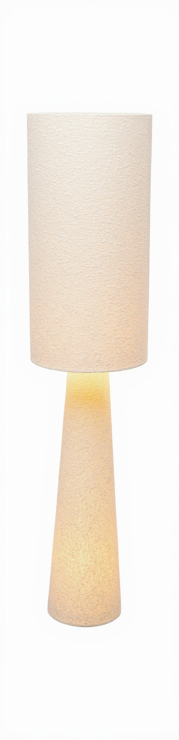 Kare - Floor Lamp Marleen Beige Boucle 130cm