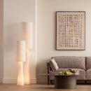 Kare - Floor Lamp Marleen Beige Boucle 130cm